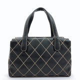 CHANEL Handbag Wild stitch leather black Women Used - JP-BRANDS.com