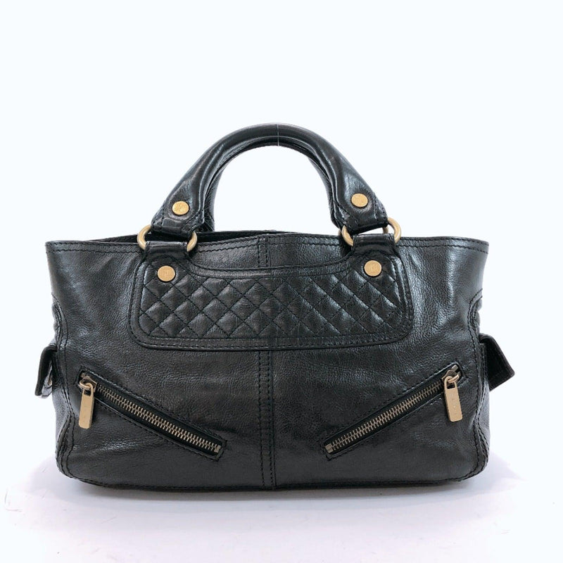 CELINE Tote Bag CE00/25 Boogie bag leather black Women Used – JP 