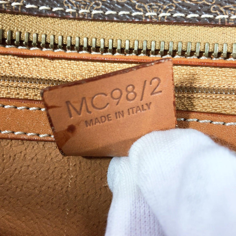 CELINE Shoulder Bag M94 Macadam Vintage 2way PVC Brown Women Used –