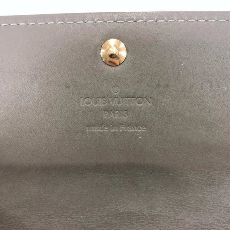 LOUIS VUITTON purse M91564 Portefeiulle Sarah Monogram Vernis khaki Women Used - JP-BRANDS.com