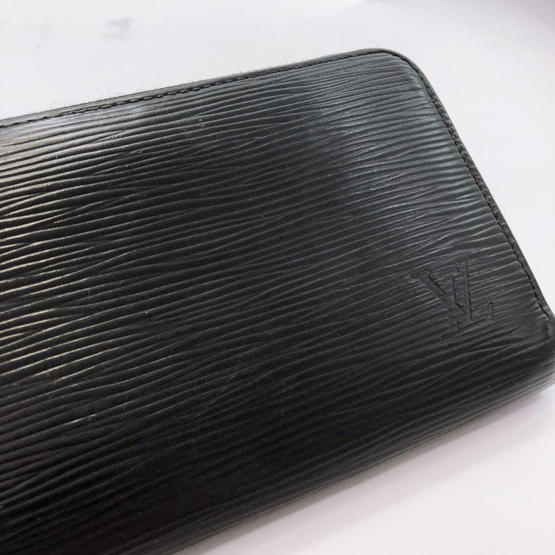 LOUIS VUITTON purse M60072 Zippy wallet Epi Leather black mens Used –