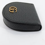 GUCCI coin purse 450940 GG Marmont leather black unisex Used - JP-BRANDS.com