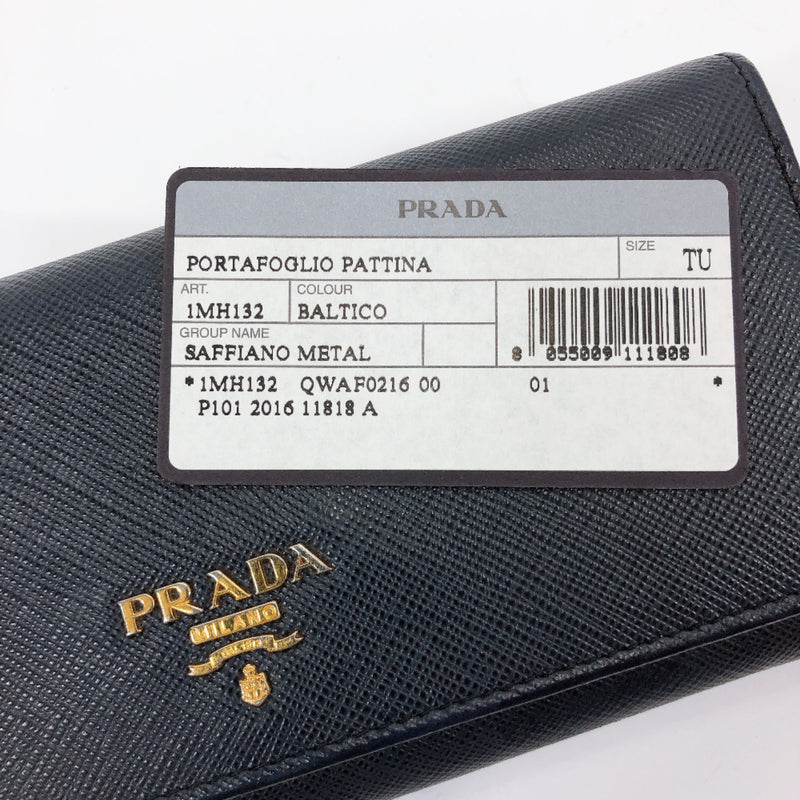 PRADA purse 1MH132 With pass case PORTAFOGLIO PATTINA Safiano