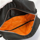 PORTER Waist bag tanker Nylon black Orange mens Used