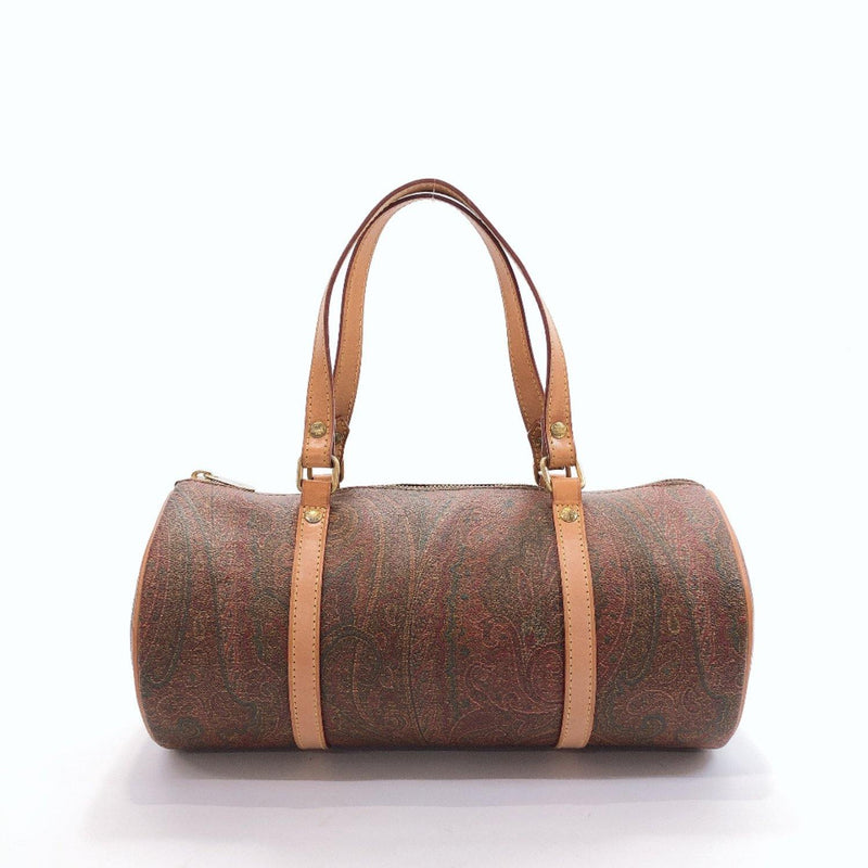 ETRO Handbag leather Brown Women Used - JP-BRANDS.com