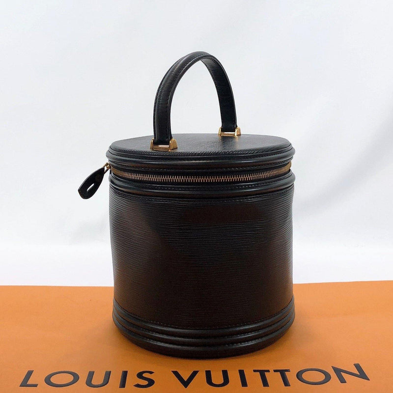 LOUIS VUITTON Black Epi Leather Cannes Top Handle - The Purse Ladies