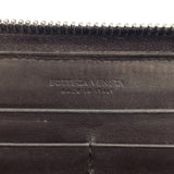 BOTTEGAVENETA purse Intrecciato leather Dark brown mens Used - JP-BRANDS.com