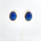 Dior Earring metal/Stone blue gold Women Used - JP-BRANDS.com