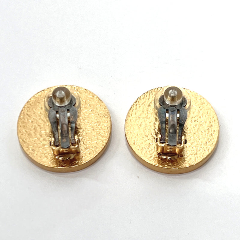CHANEL Earring COCO Mark metal gold gold 01 P Women Used – JP