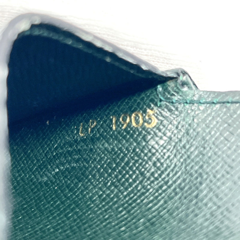 LOUIS VUITTON coin purse M30374 Portonet cuvette Taiga green green unisex Used