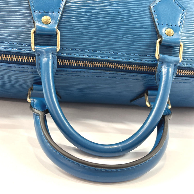 LOUIS VUITTON Handbag M43005 Speedy 30 Epi Leather blue blue Women Used