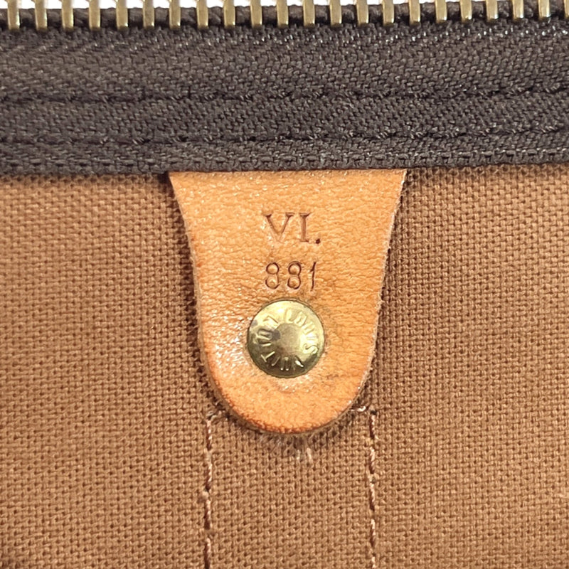 LOUIS VUITTON Boston bag M41426 Keepall 50 Monogram canvas/Leather Bro –