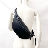 COACH Waist bag C2291 leather Black mens Used