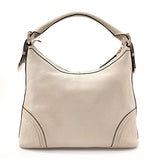 GUCCI Shoulder Bag 181515 one belt Sima leather Ivory Women Used