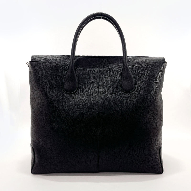 TOD’S Tote Bag DI BAG WEEKEND Travel bag leather Black Women Used