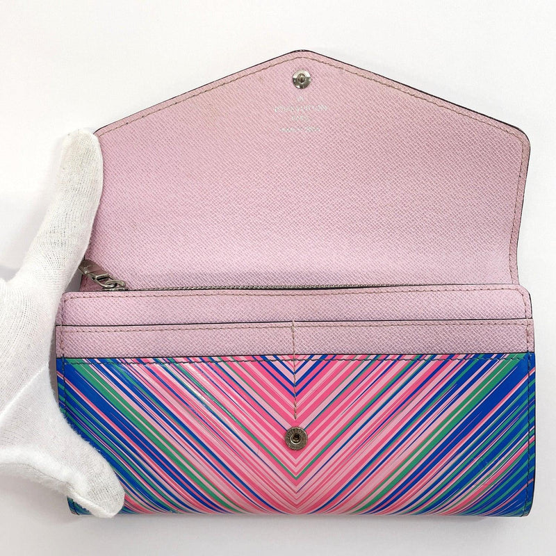LOUIS VUITTON purse M62475 Portefeiulle Sarah tropical Epi Leather pink Women Used - JP-BRANDS.com