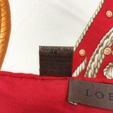 LOEWE scarf silk Red Women Used - JP-BRANDS.com