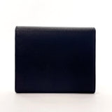 PRADA Tri-fold wallet Safiano leather Black unisex Used